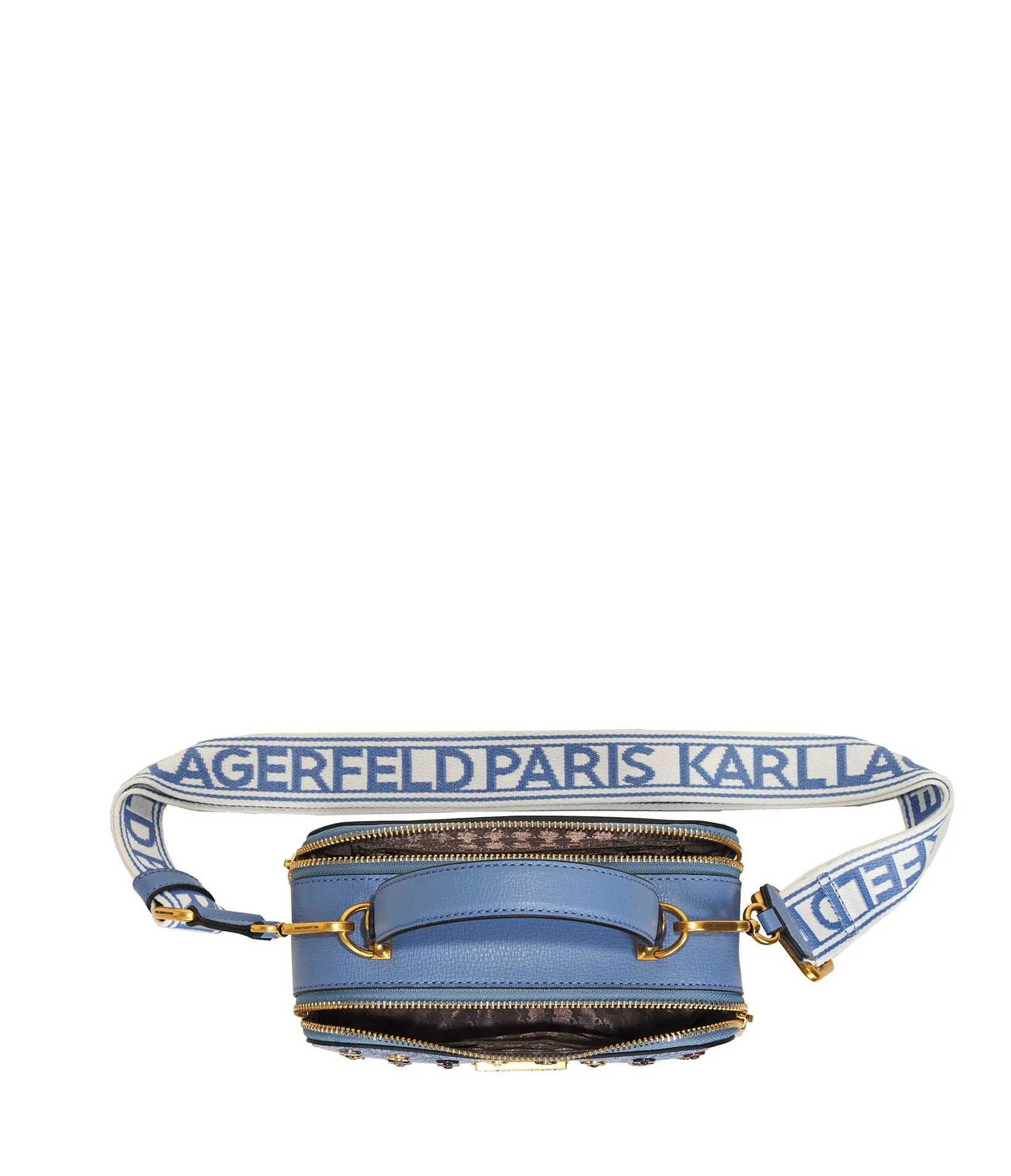 SIMONE MULTI RIVET CAMERA CROSSBODY sold by Karl Lagerfeld Paris product image thumbnail 4