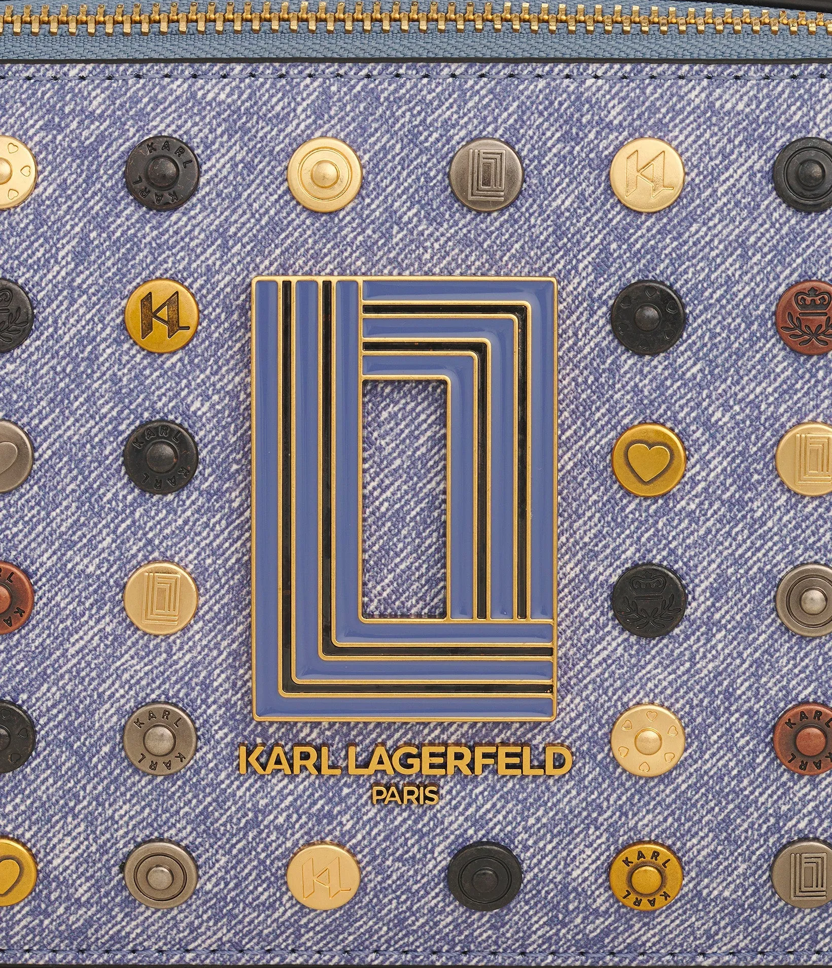 SIMONE MULTI RIVET CAMERA CROSSBODY sold by Karl Lagerfeld Paris product image thumbnail 3