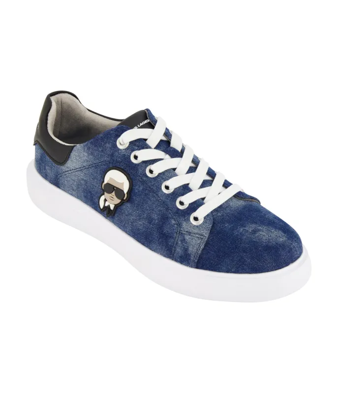 DENIM KARL HEAD SNEAKER sold by Karl Lagerfeld Paris