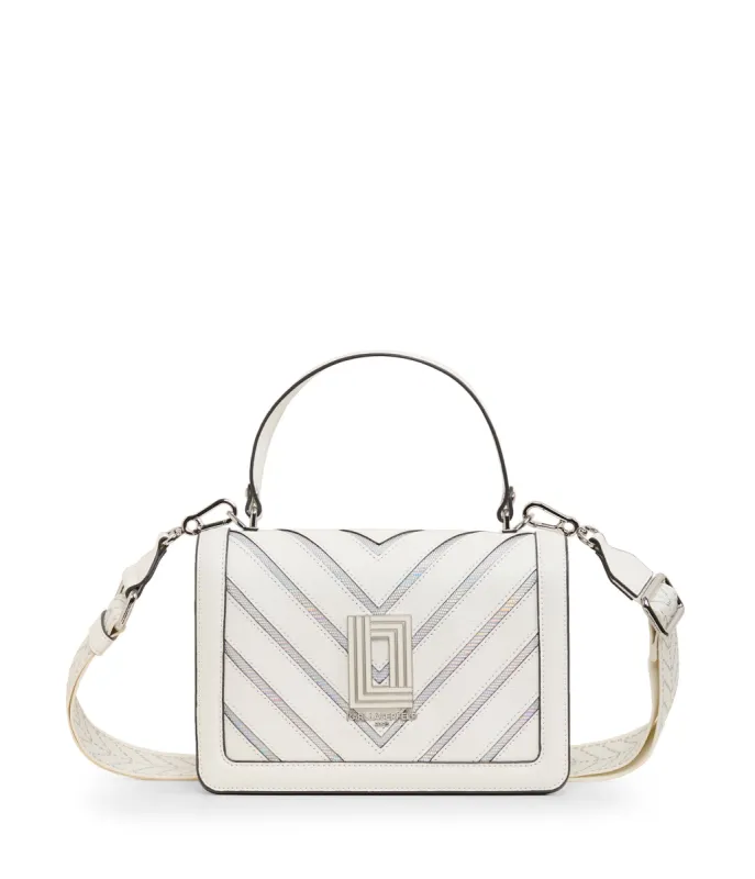SIMONE CHEVRON CAMERA BAG sold by Karl Lagerfeld Paris