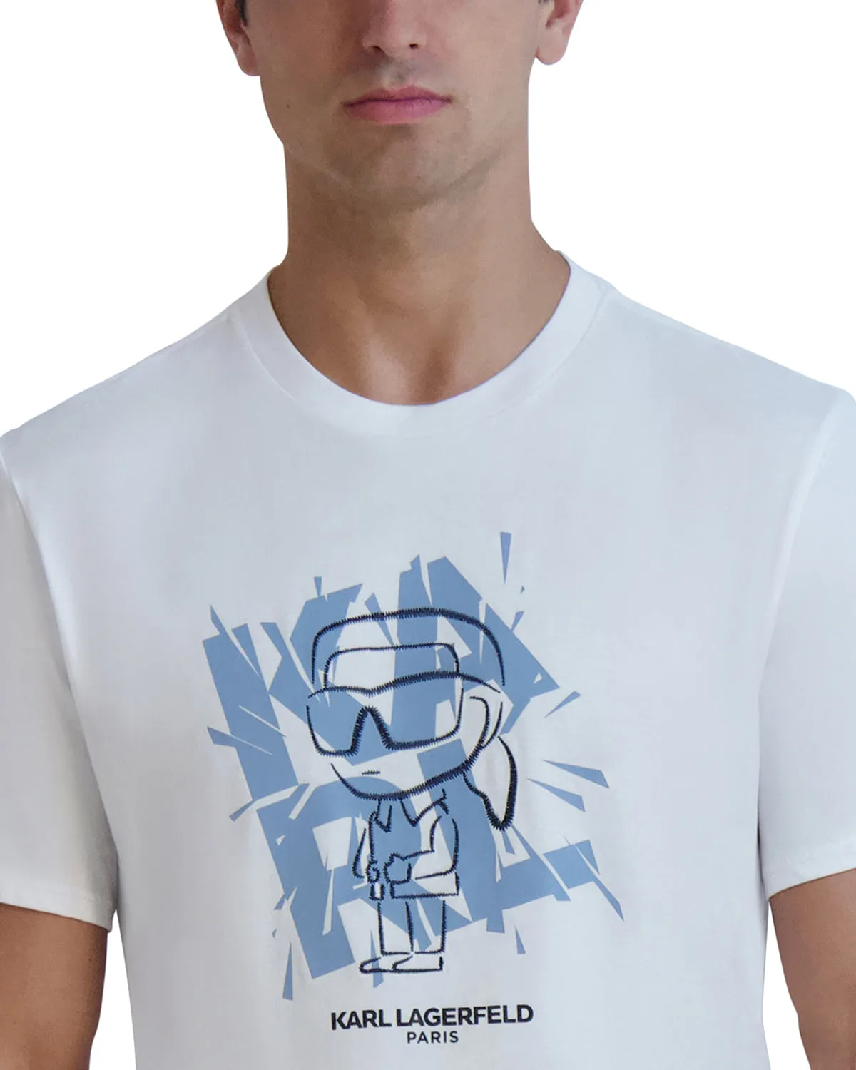 KARL LOGO CHARACTER TEE sold by Karl Lagerfeld Paris product image thumbnail 5