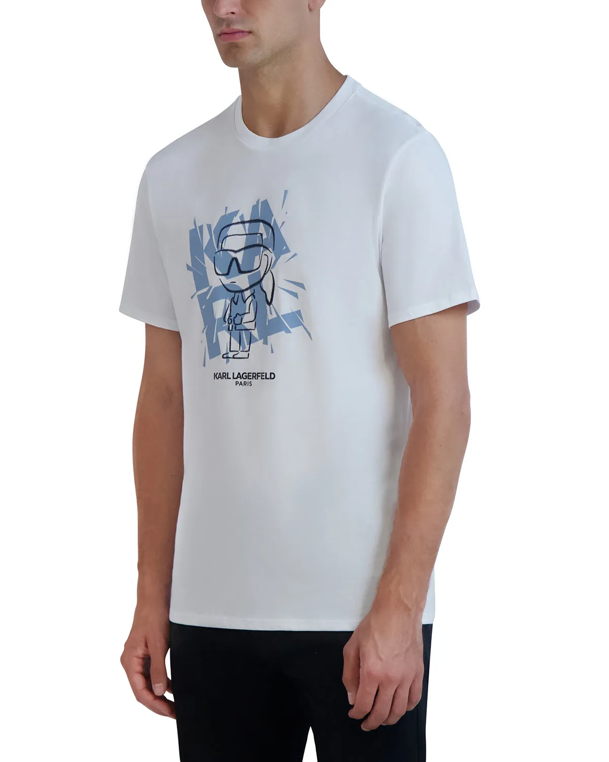 KARL LOGO CHARACTER TEE sold by Karl Lagerfeld Paris product image thumbnail 2