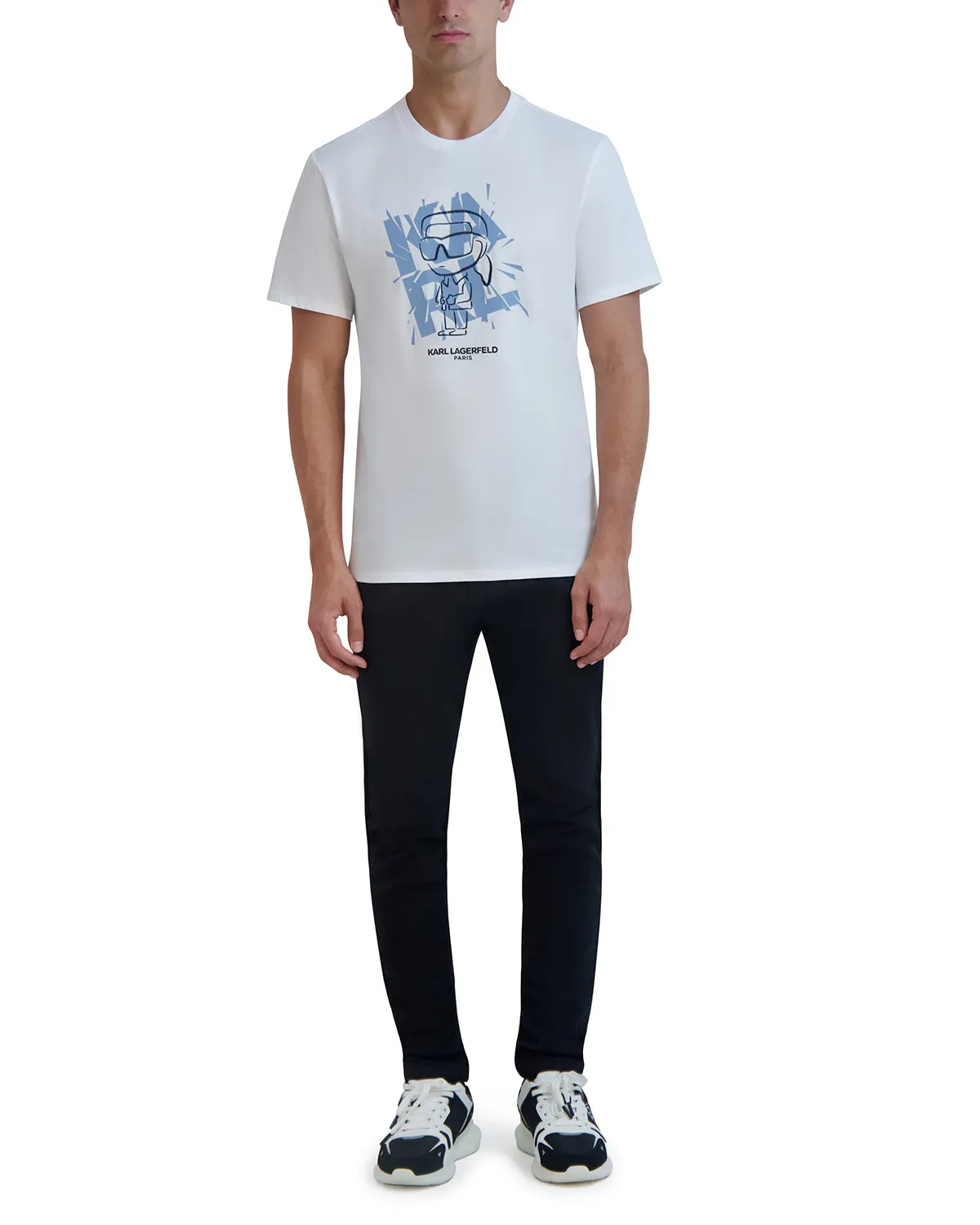 KARL LOGO CHARACTER TEE sold by Karl Lagerfeld Paris product image thumbnail 4