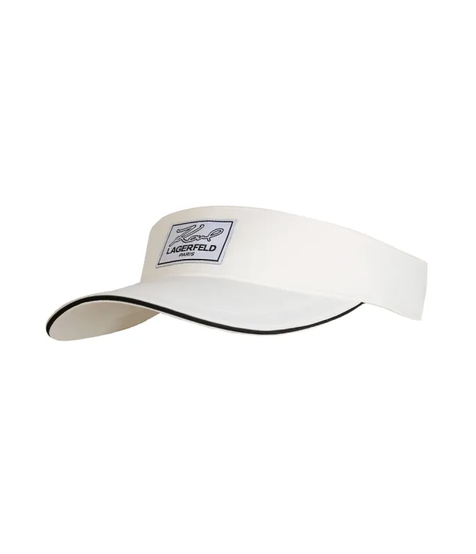 KARL LOGO PATCH VISOR sold by Karl Lagerfeld Paris