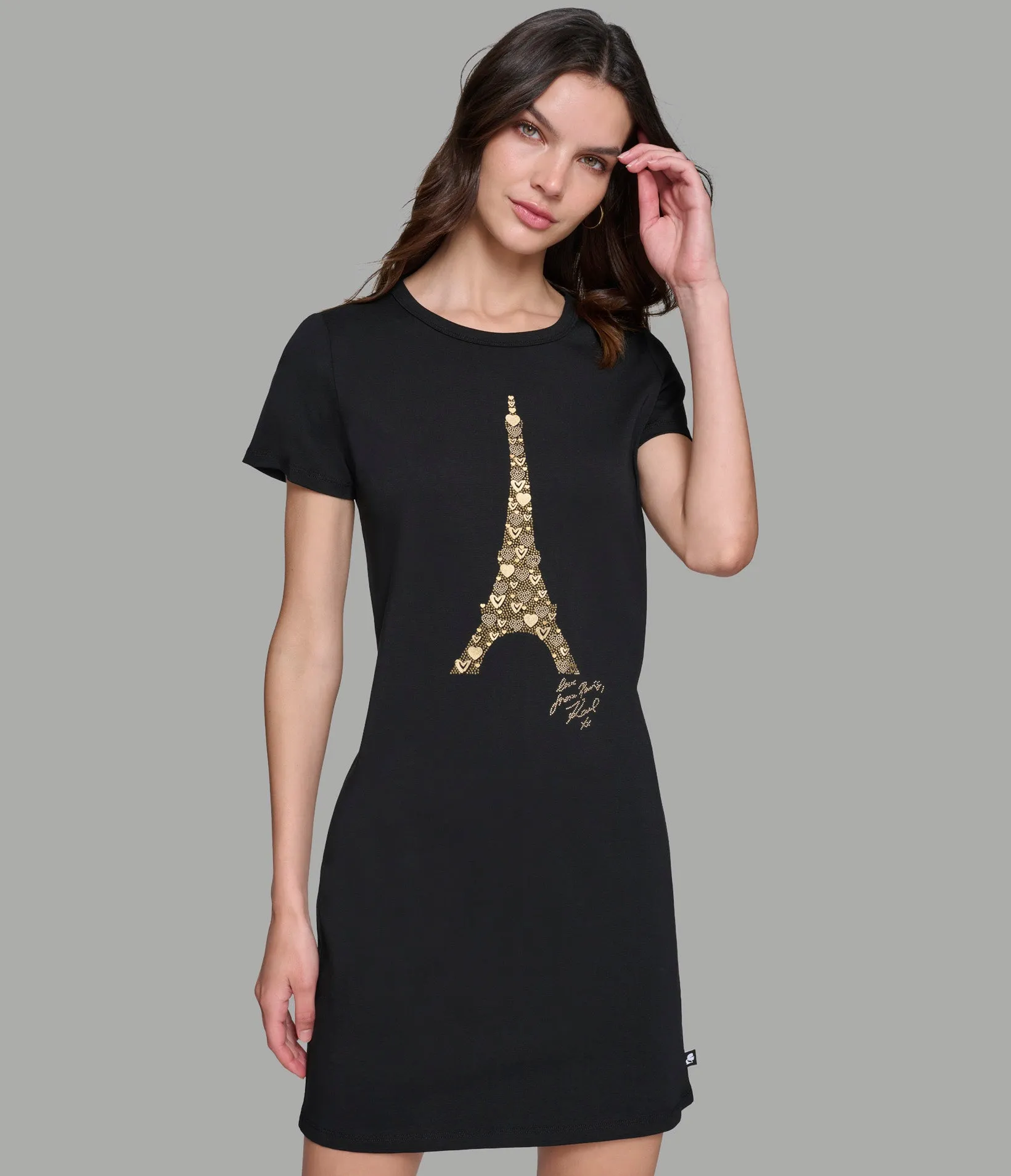 美品✨希少 24SS Dior Eiffel Tower Tシャツ　ブラック 今日特価】DIOR ディオール 25SS プレミアムプリント 円領 T
