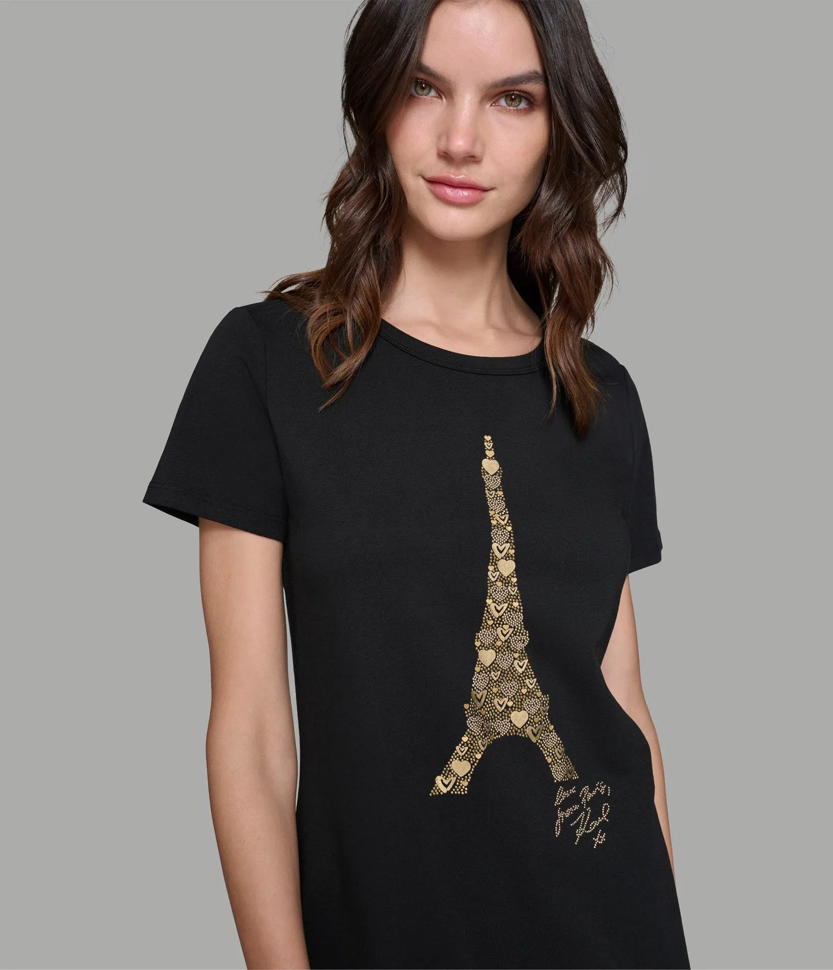 美品✨希少 24SS Dior Eiffel Tower Tシャツ　ブラック 目立った傷や汚れなし】美品 希少 24SS Dior クリスチャン
