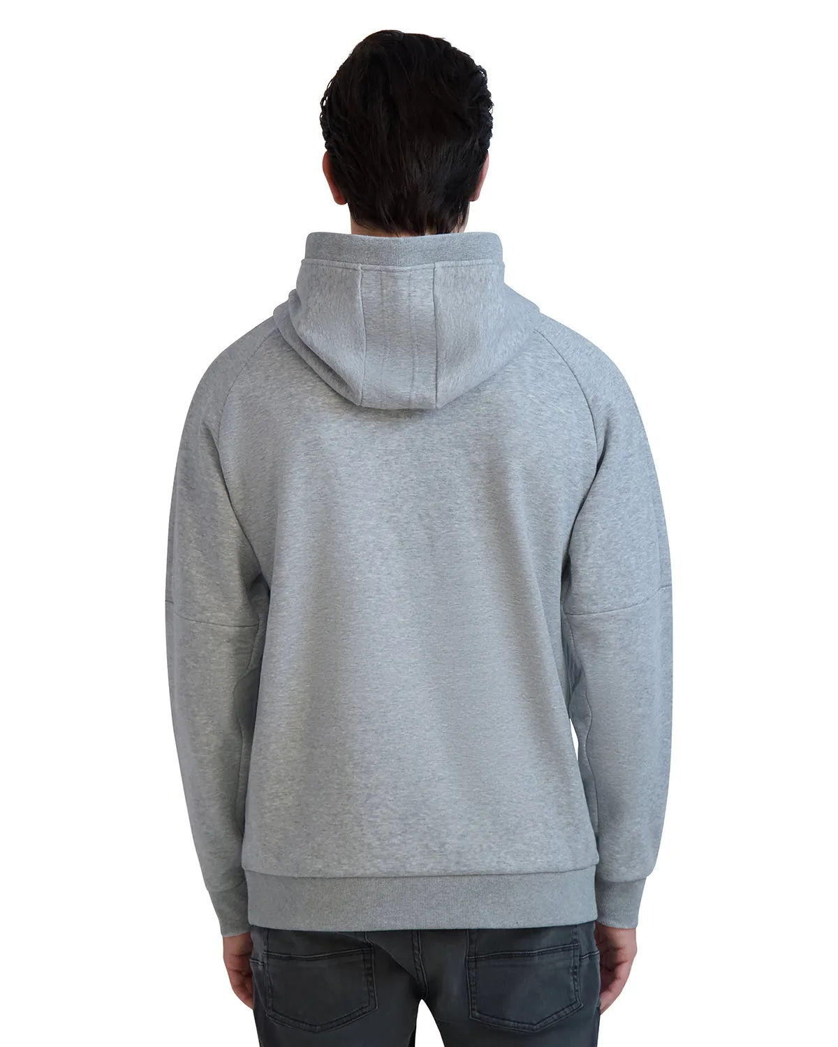 LONG SLEEVE HOODIE SWEATSHIRT WITH ZIP POCKETS sold by Karl Lagerfeld Paris product image thumbnail 3