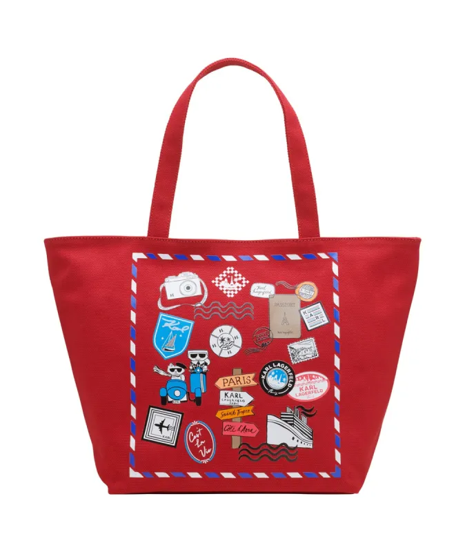 CANNES CANVAS KARL TOTE sold by Karl Lagerfeld Paris