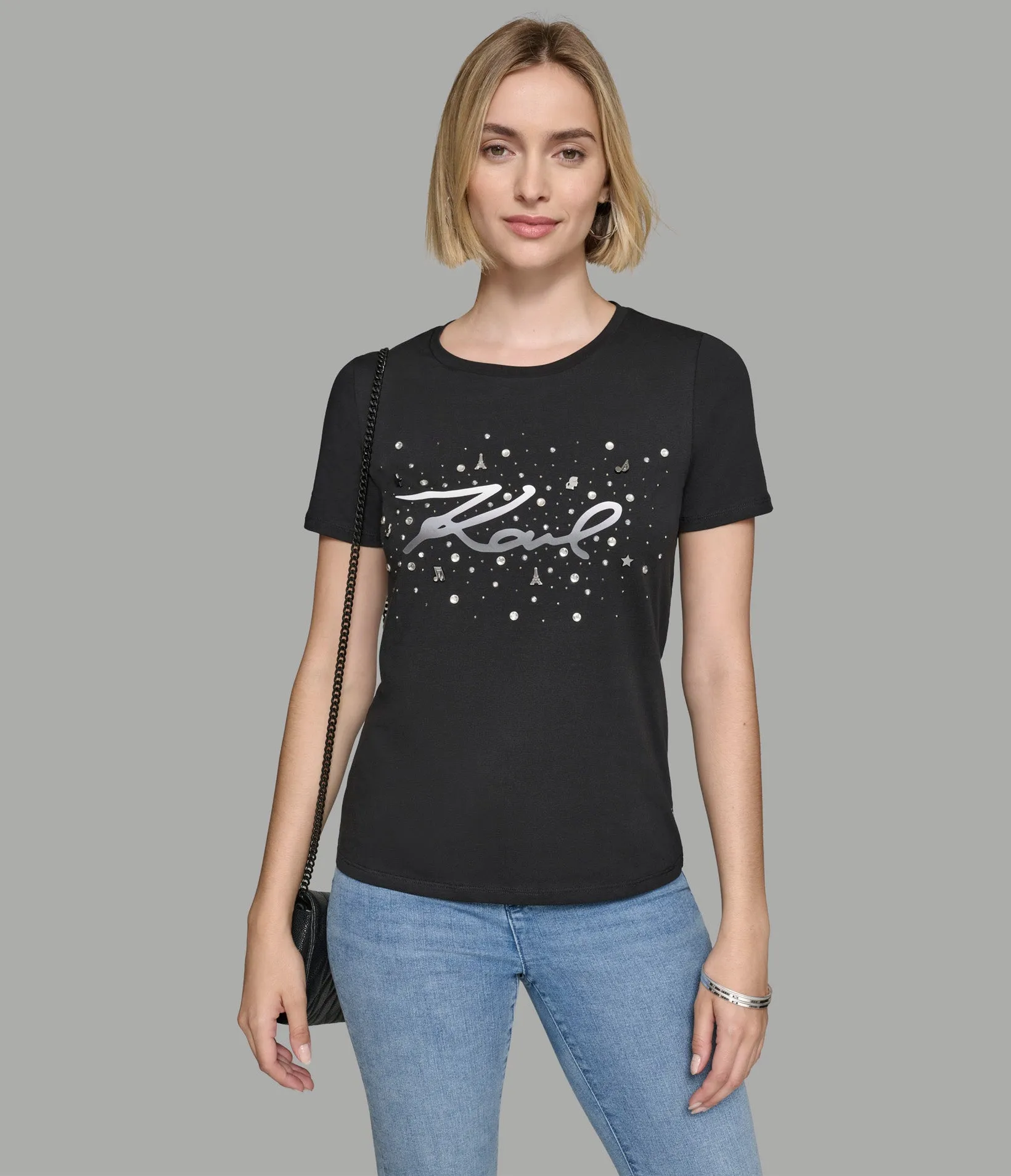 KARL WHIMSY PINS TEE sold by Karl Lagerfeld Paris