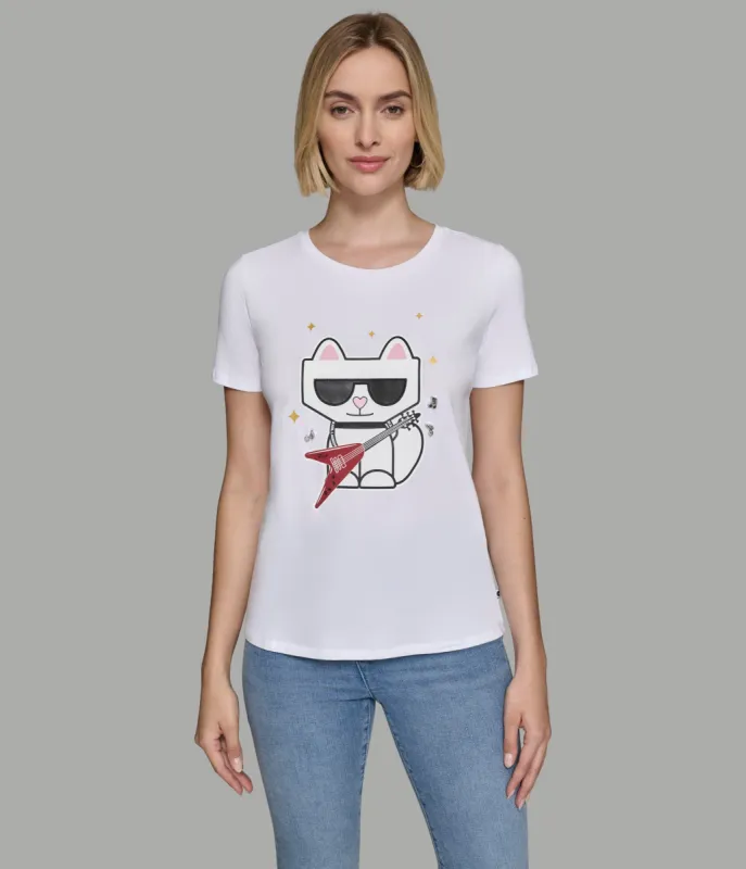 ROCKER CHOUPETTE TEE sold by Karl Lagerfeld Paris