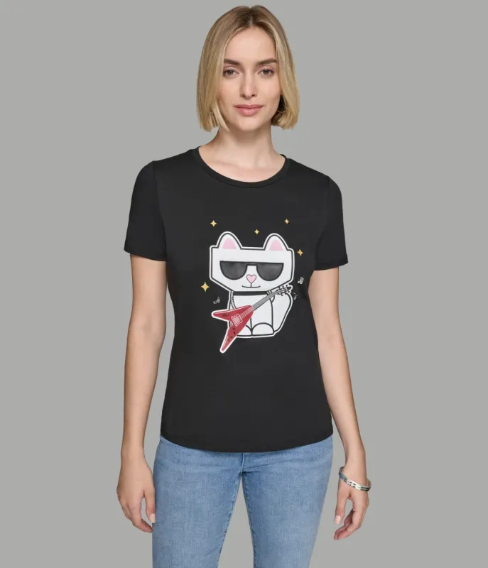 ROCKER CHOUPETTE TEE sold by Karl Lagerfeld Paris