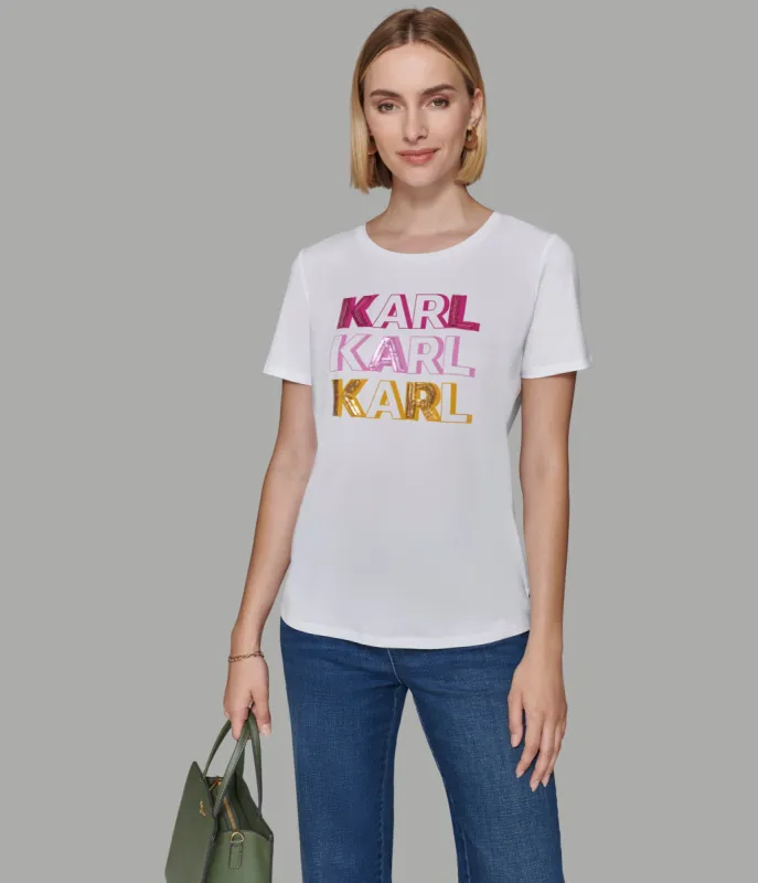 KARL LOGO TEE sold by Karl Lagerfeld Paris