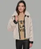 CHANNEL FAUX MINK AND PU BOMBER sold by Karl Lagerfeld Paris