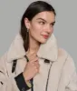 CHANNEL FAUX MINK AND PU BOMBER sold by Karl Lagerfeld Paris