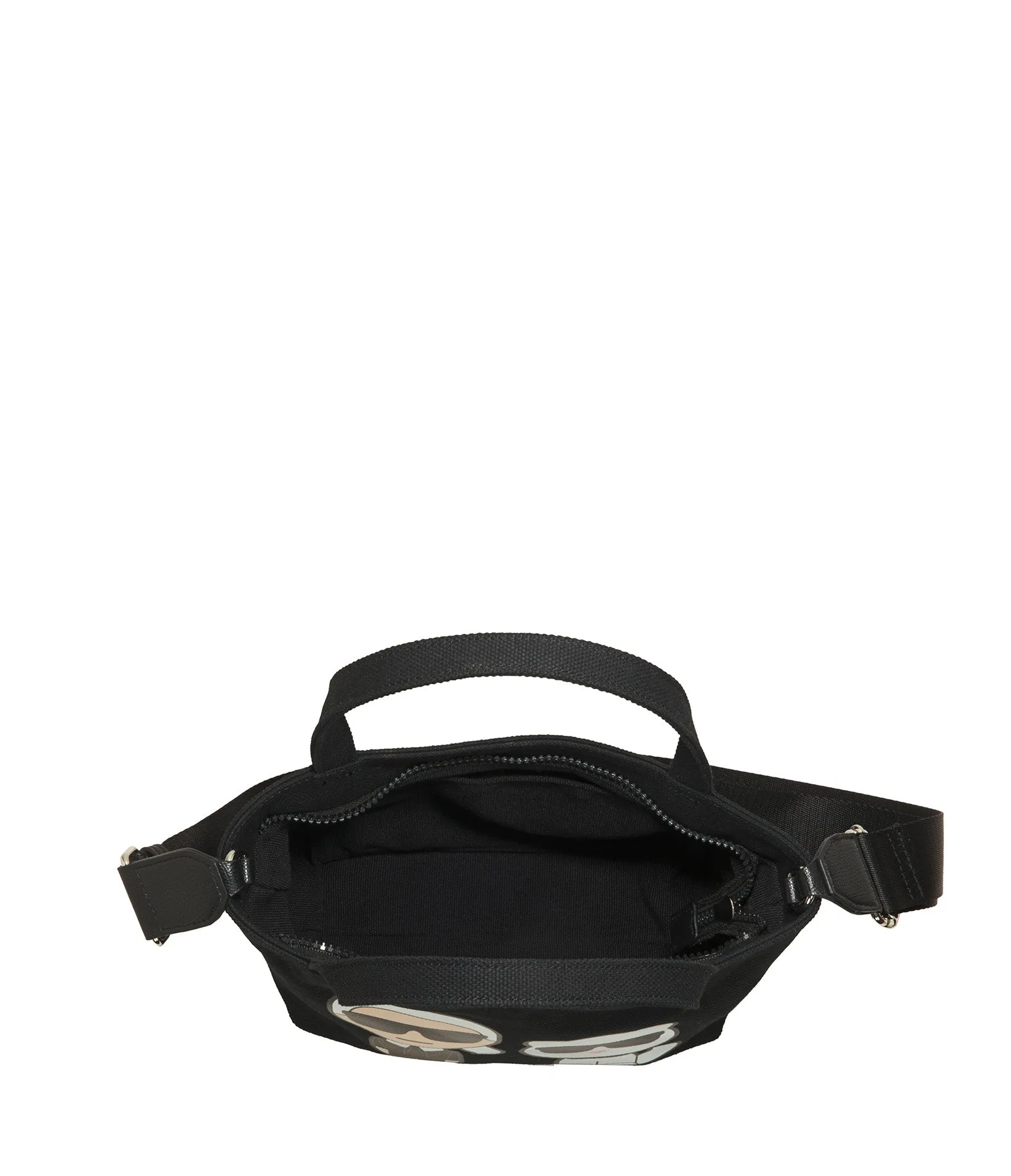 CANNES CANVAS CROSSBODY TOTE sold by Karl Lagerfeld Paris product image thumbnail 4