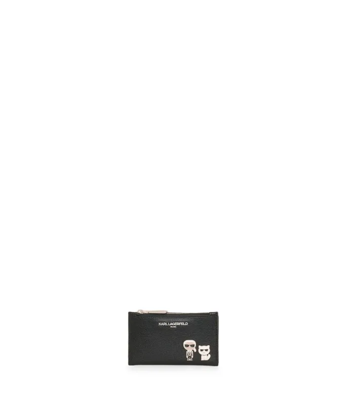 DUO PINS SMALL ZIP AROUND WALLET sold by Karl Lagerfeld Paris