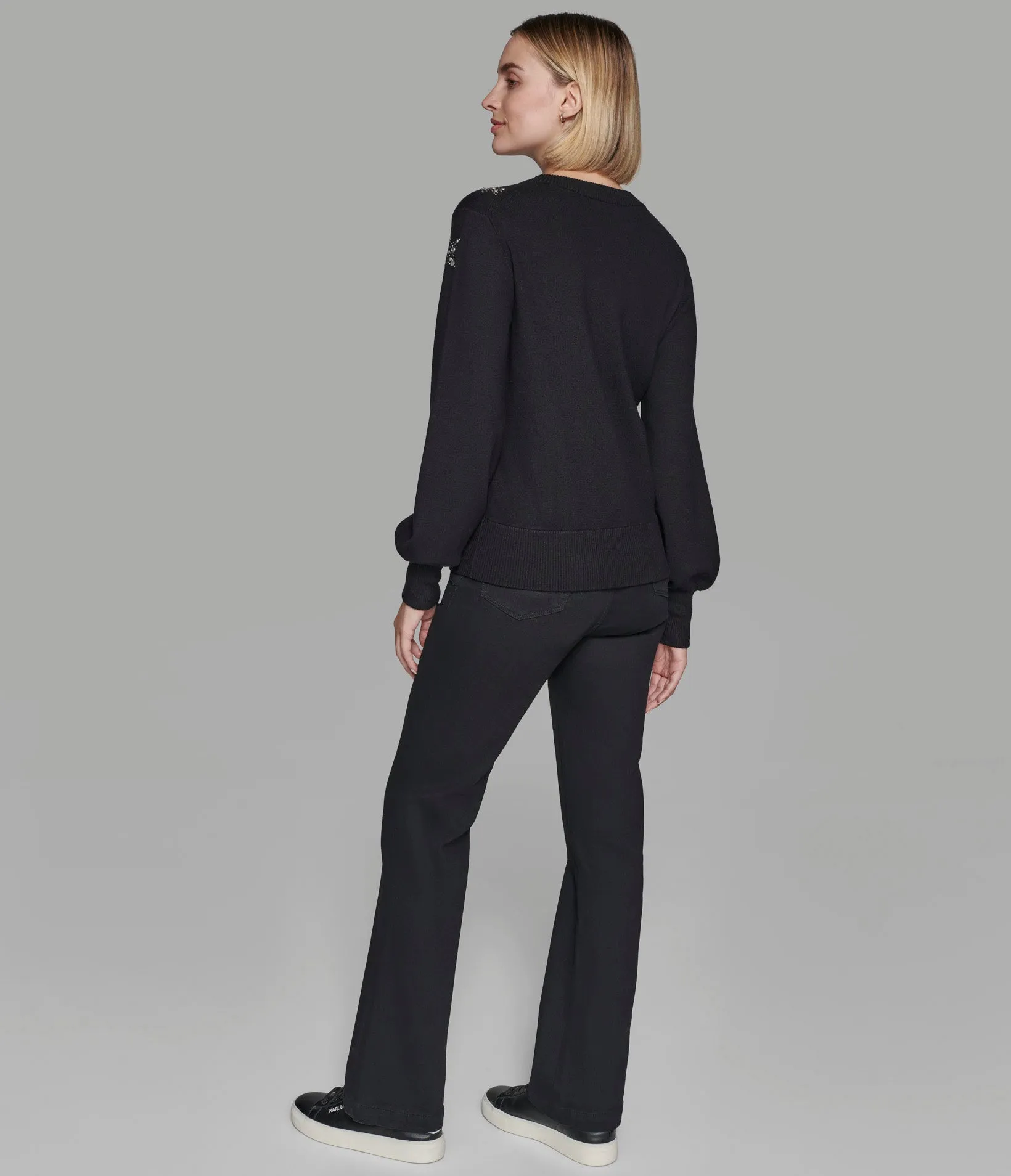 ROCKSTAR PINS SWEATER sold by Karl Lagerfeld Paris product image thumbnail 2