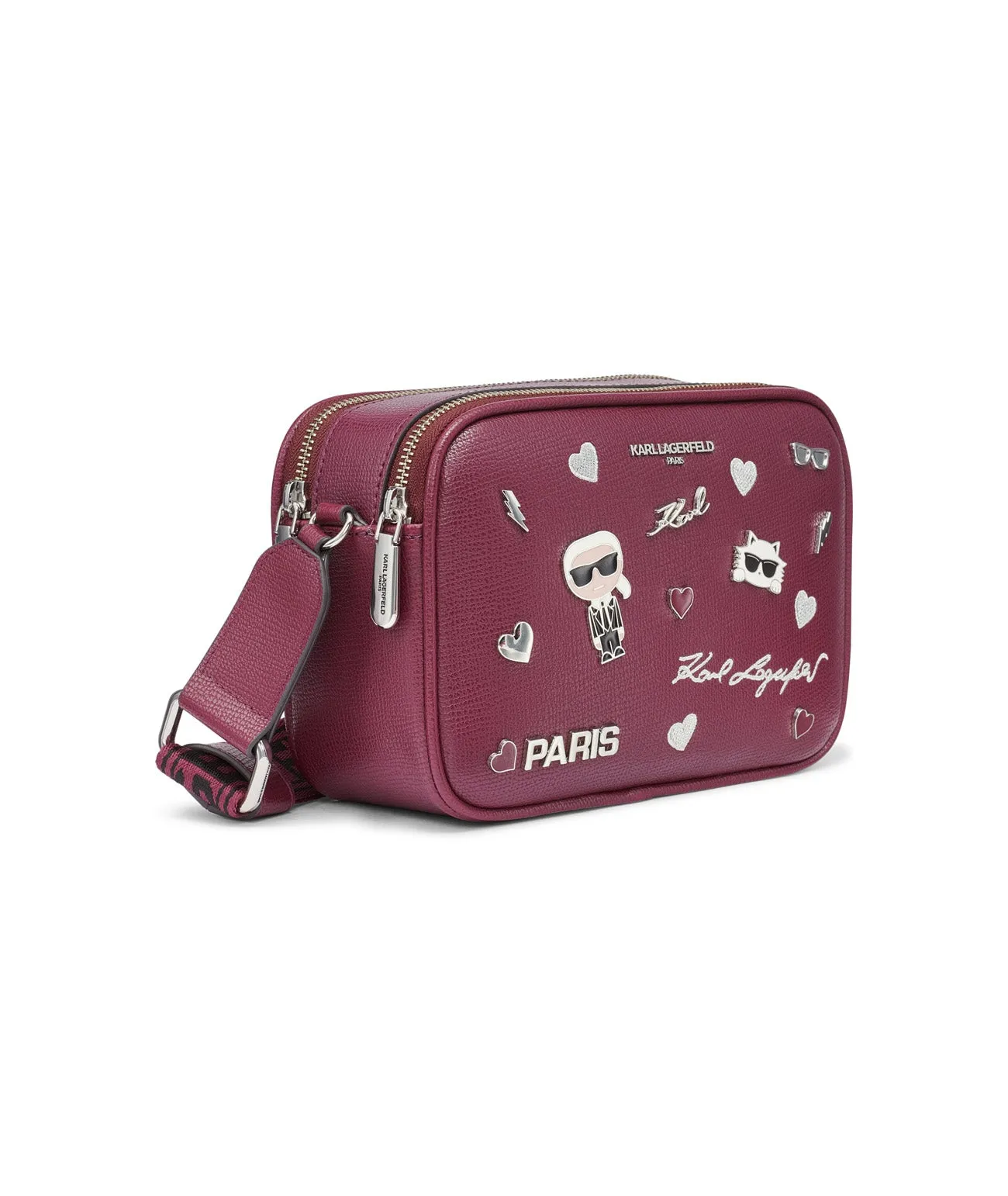 MAYBELLE CATE PINS CROSSBODY CAMERA BAG sold by Karl Lagerfeld Paris product image thumbnail 3