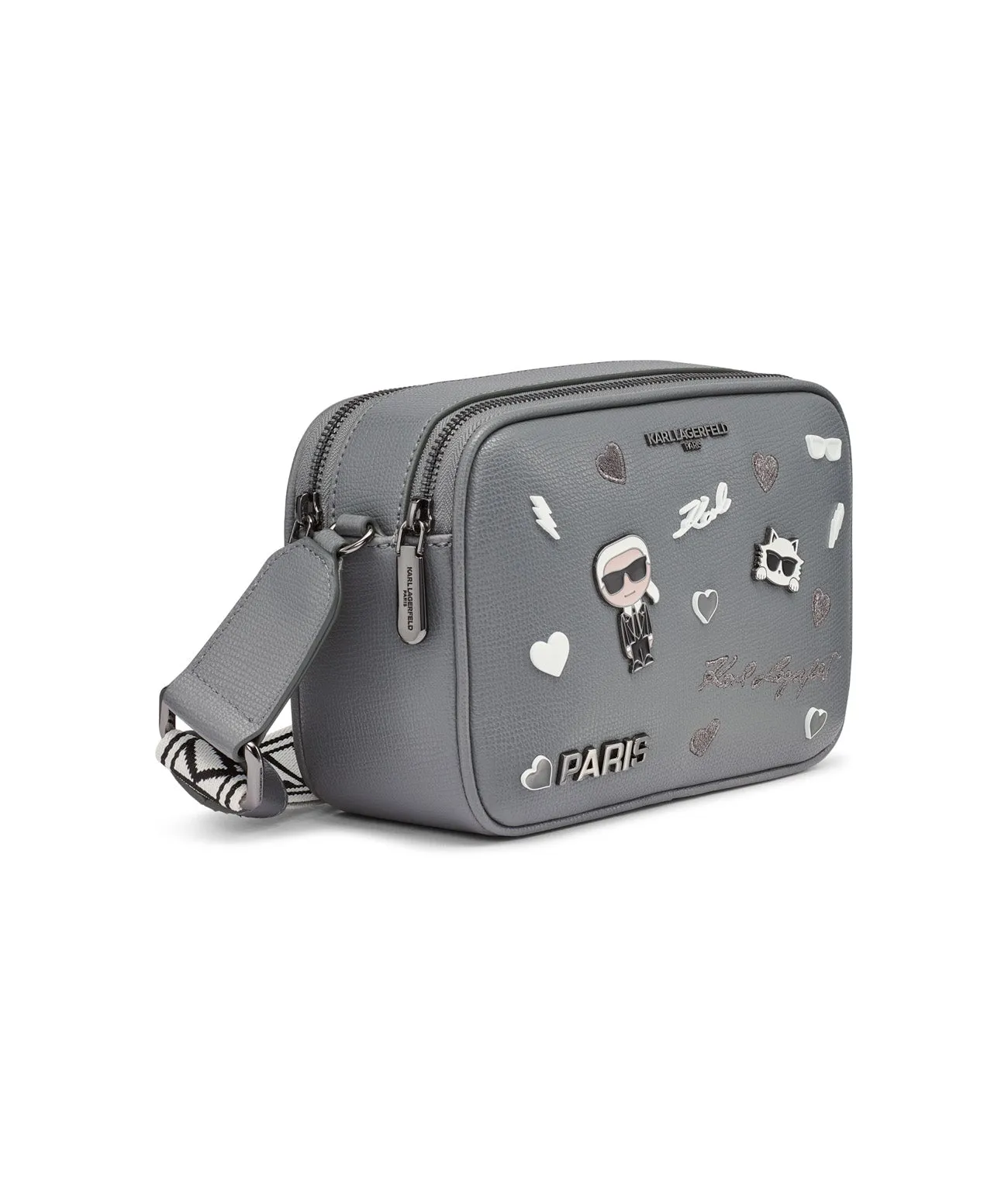 MAYBELLE CATE PINS CROSSBODY CAMERA BAG sold by Karl Lagerfeld Paris product image thumbnail 3