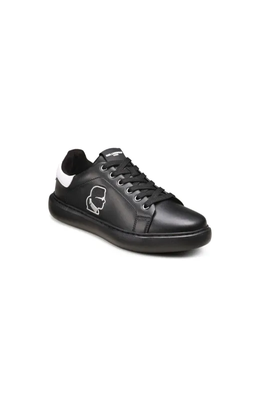 KARL HEAD PROFILE LACE UP SNEAKER sold by Karl Lagerfeld Paris