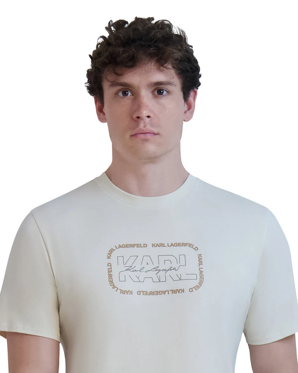 KARL SIGNATURE TEE sold by Karl Lagerfeld Paris product image thumbnail 5