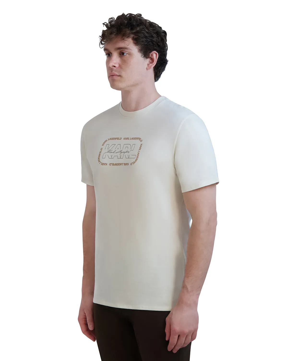 KARL SIGNATURE TEE sold by Karl Lagerfeld Paris product image thumbnail 3