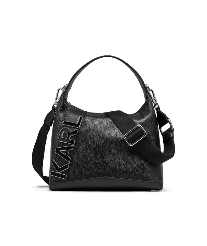 LUNETTE SMALL HOBO SHOULDER BAG sold by Karl Lagerfeld Paris