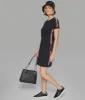SHORT SLEEVE LOGO TAPE SWEATSHIRT DRESS sold by Karl Lagerfeld Paris