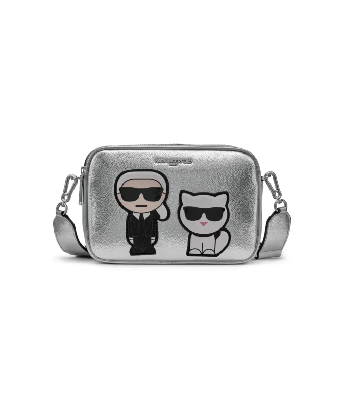 MAYBELLE DUO CAMERA CROSSBODY BAG sold by Karl Lagerfeld Paris