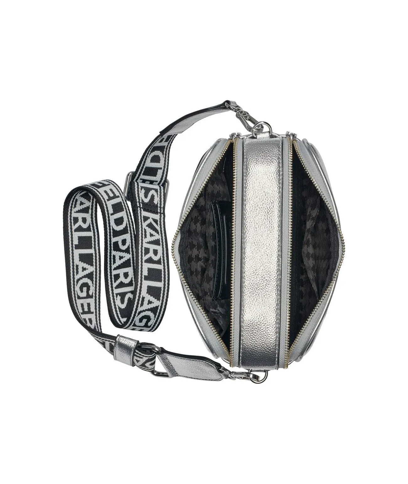 MAYBELLE DUO CAMERA CROSSBODY BAG sold by Karl Lagerfeld Paris product image thumbnail 4