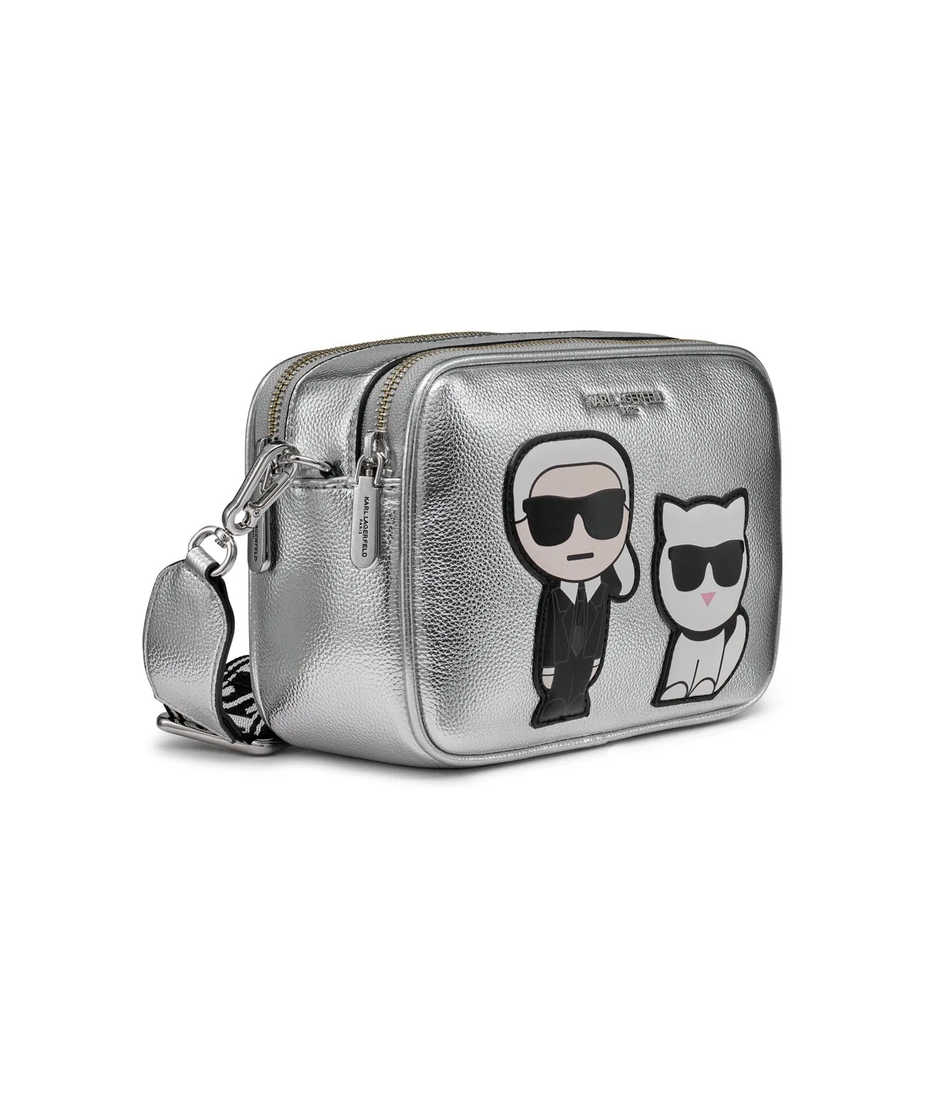 MAYBELLE DUO CAMERA CROSSBODY BAG sold by Karl Lagerfeld Paris product image thumbnail 5