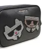 MAYBELLE RHINESTONE DUO CAMERA CROSSBODY BAG sold by Karl Lagerfeld Paris
