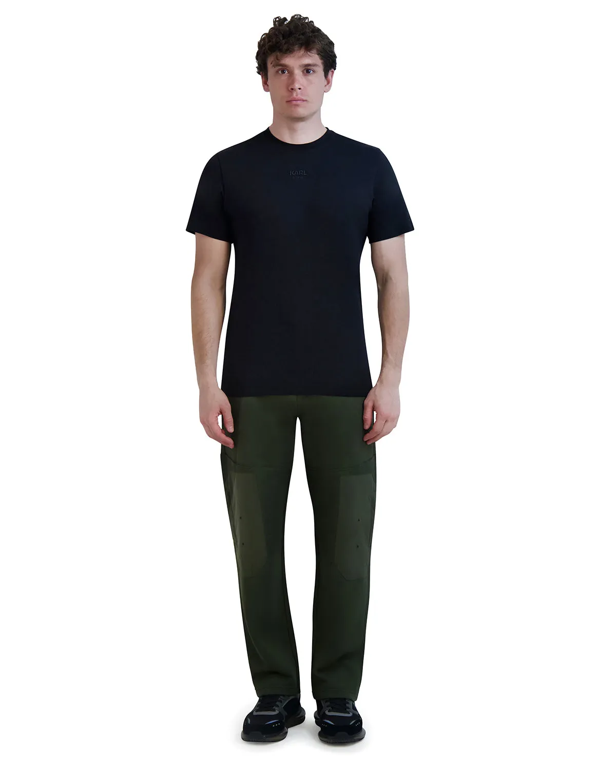 TEXTURED JOGGER PANT sold by Karl Lagerfeld Paris