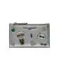 BIFOLD CARD CASE OIL SLICK CATE PINS sold by Karl Lagerfeld Paris