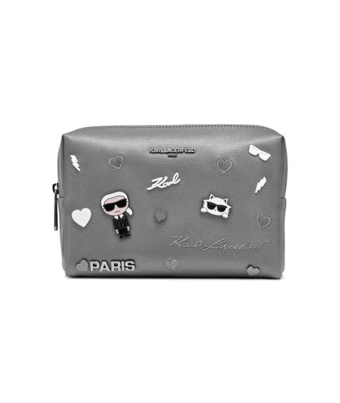 COSMETIC CASE CATE PINS sold by Karl Lagerfeld Paris