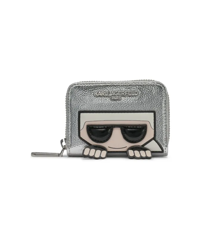 ZIP AROUND WALLET PEEKING KARL sold by Karl Lagerfeld Paris