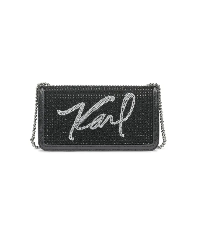 KOSETTE SMALL SHOULDER WITH KARL CRYSTALS sold by Karl Lagerfeld Paris