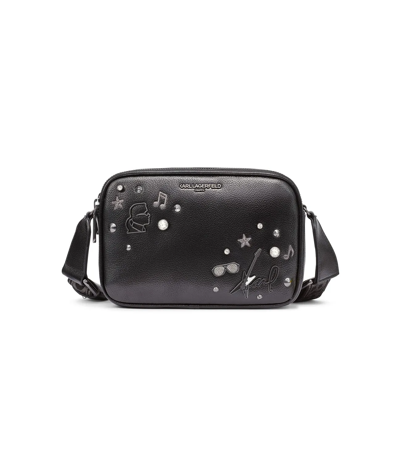 MAYBELLE CAMERA CATE PIN CROSSBODY sold by Karl Lagerfeld Paris