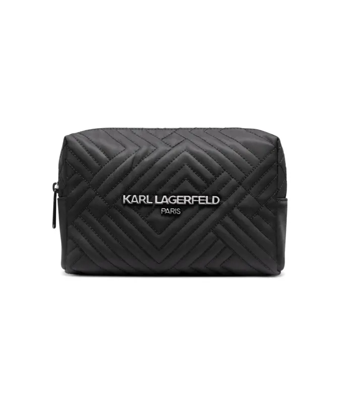 COSMETIC CASE QUILTED NYLON sold by Karl Lagerfeld Paris