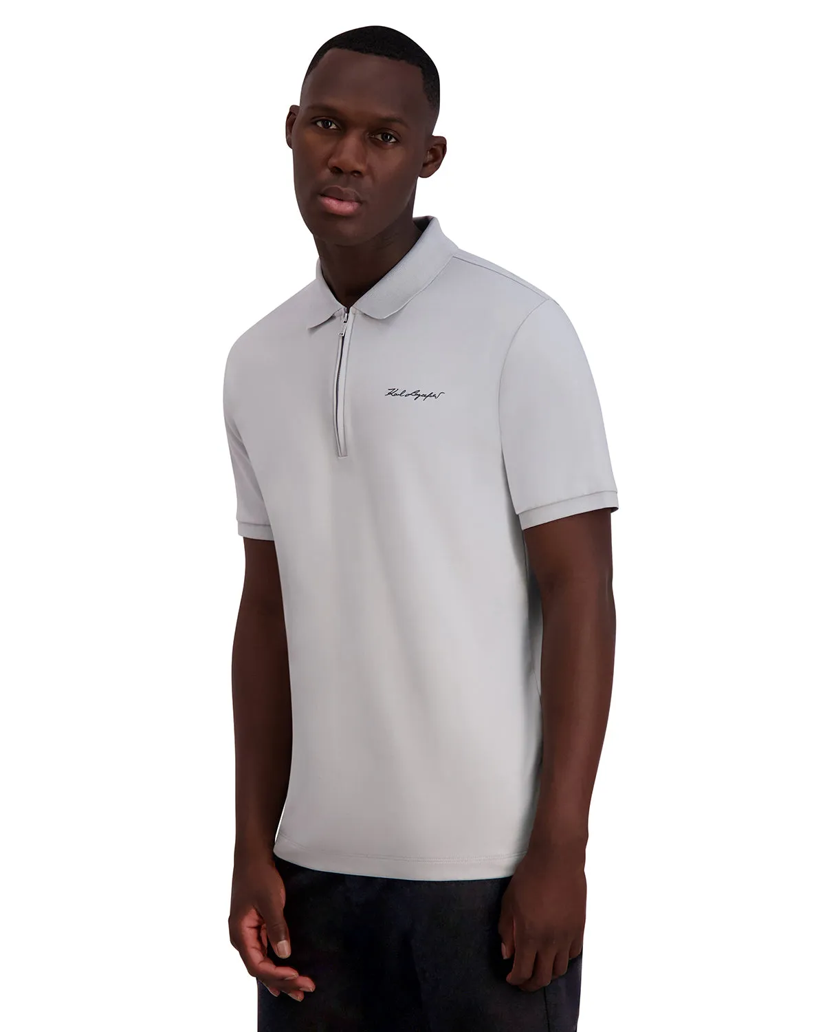 SHORT SLEEVE POLO WITH KARL HEAD sold by Karl Lagerfeld Paris product image thumbnail 3