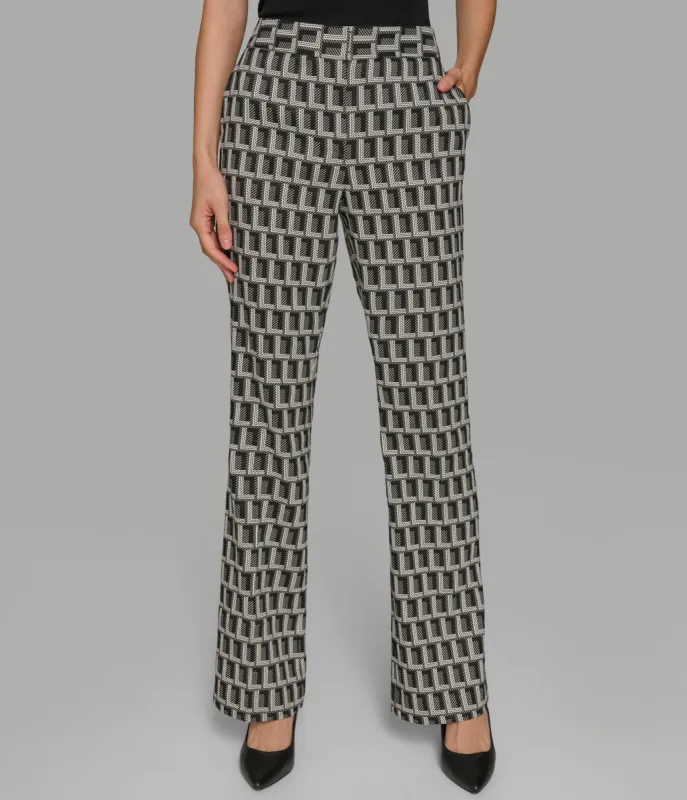 CAPSULE PRINTED SUITING PANT sold by Karl Lagerfeld Paris
