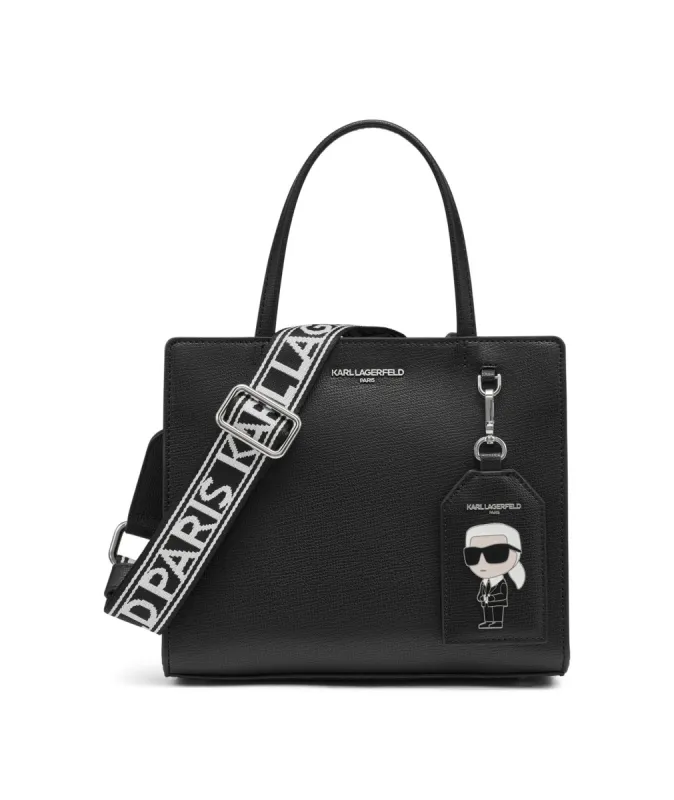 MAYBELLE KARL HEAD TAG SATCHEL sold by Karl Lagerfeld Paris