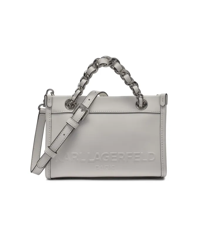 SAVOIE SMALL LEATHER CROSSBODY sold by Karl Lagerfeld Paris