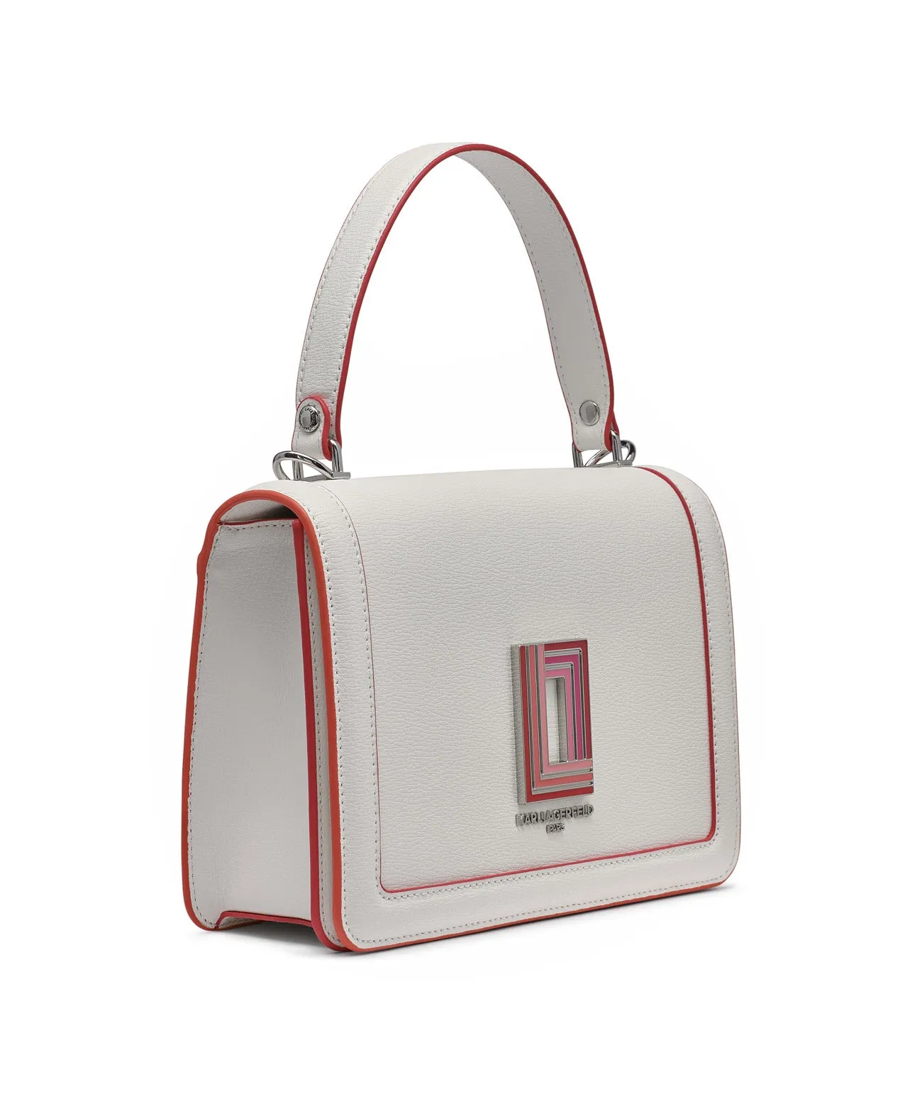 SIMONE LEATHER FLAP CROSSBODY sold by Karl Lagerfeld Paris product image thumbnail 3