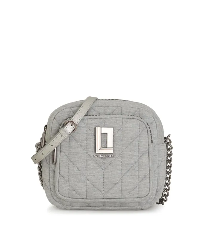 LAFAYETTE JERSEY KNIT CAMERA CROSSBODY sold by Karl Lagerfeld Paris