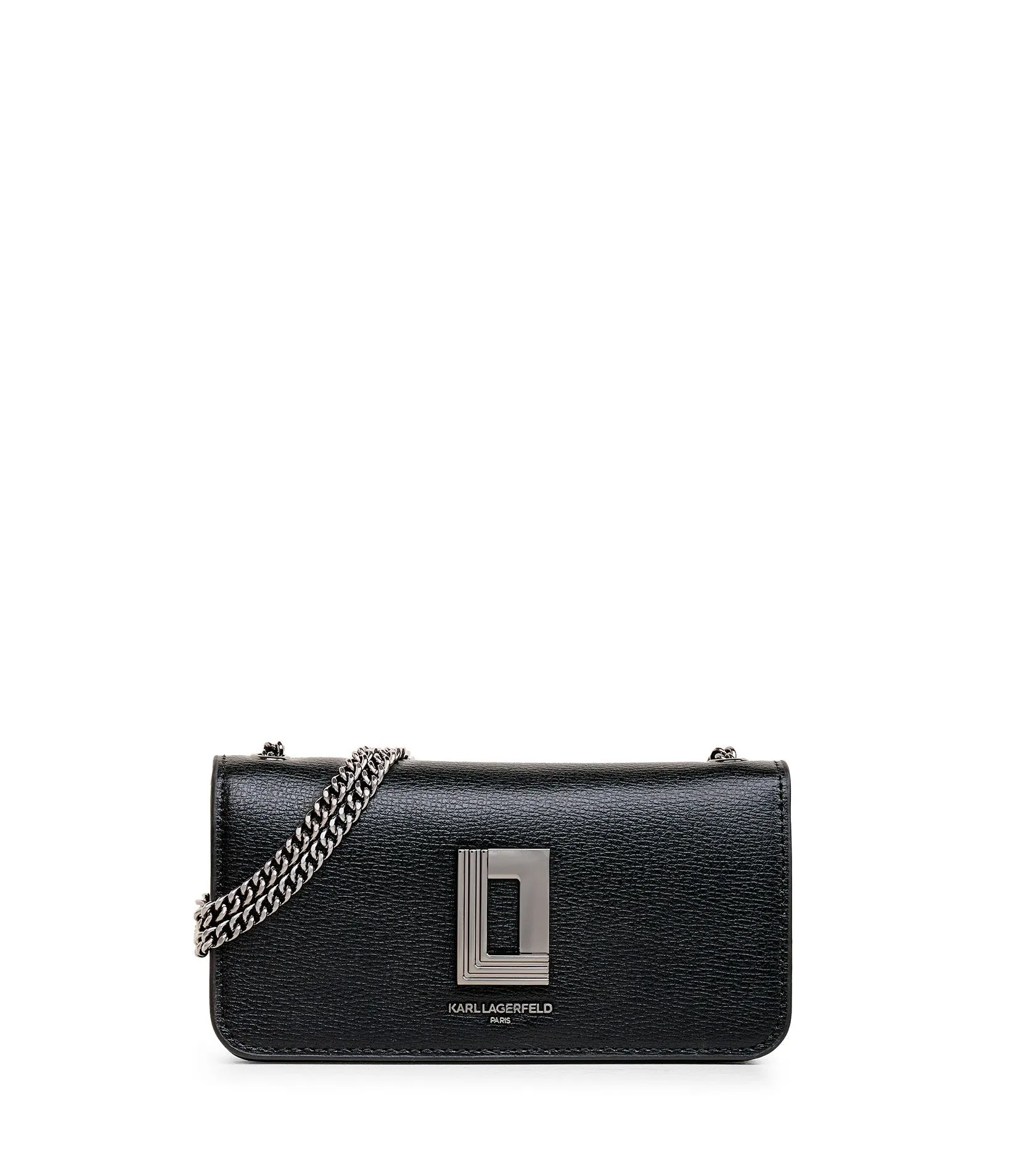 LAFAYETTE LEATHER WALLET ON CHAIN sold by Karl Lagerfeld Paris