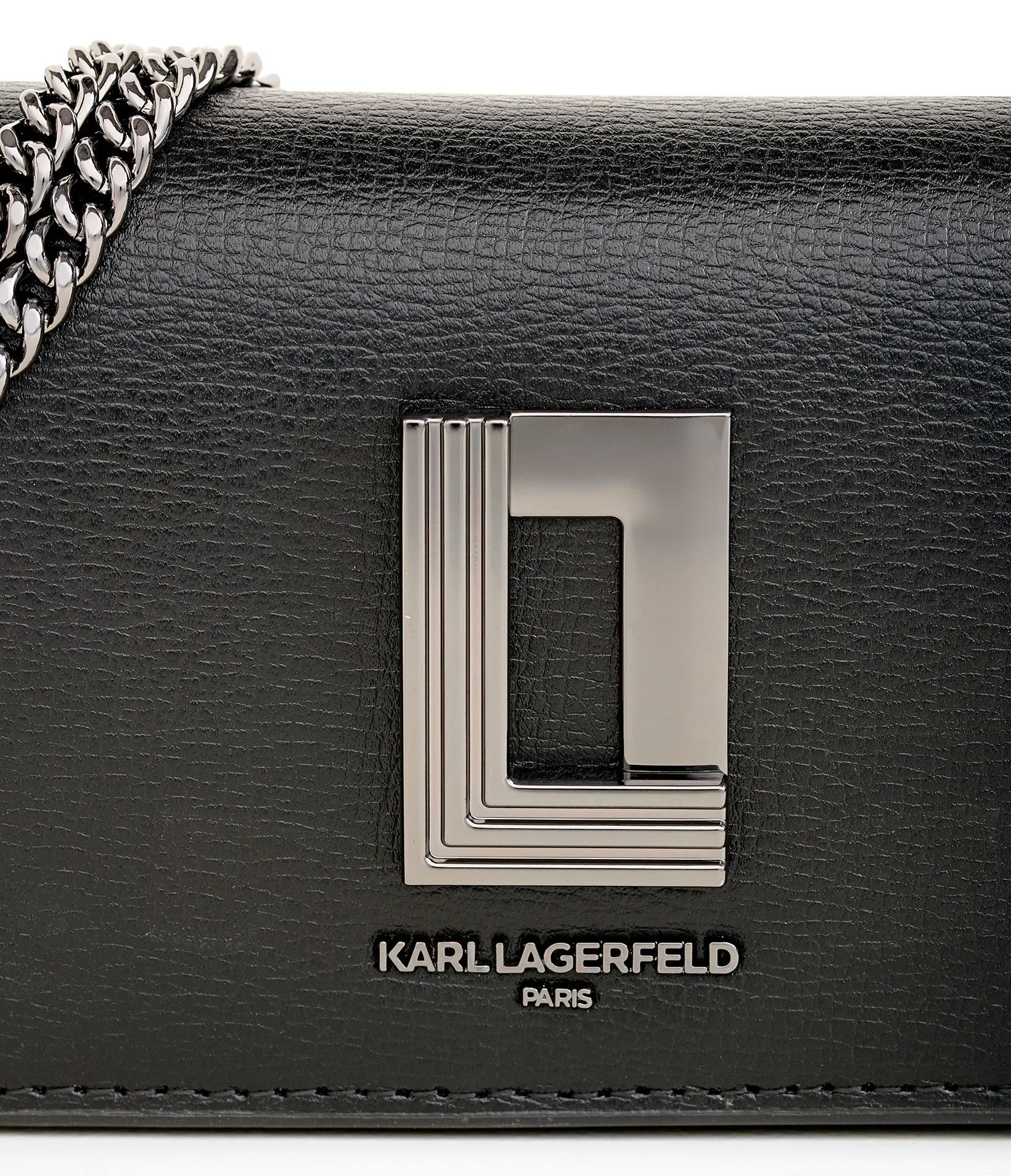 LAFAYETTE LEATHER WALLET ON CHAIN sold by Karl Lagerfeld Paris product image thumbnail 4