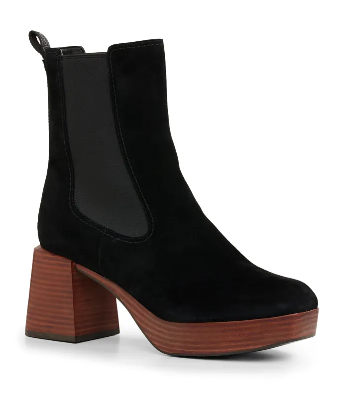 GINA SUEDE BOOTIE sold by Karl Lagerfeld Paris