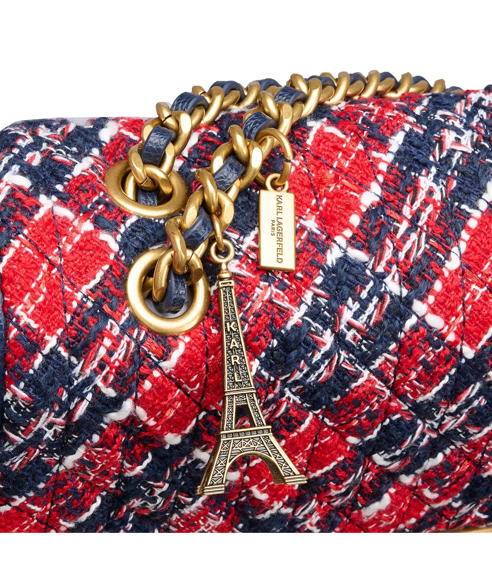 AGYNESS BOUCLE SHOULDER BAG sold by Karl Lagerfeld Paris product image thumbnail 4