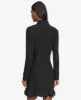 DOUBLE WEAVE BLAZER DRESS WITH CHIFFON FLOUNCE HEM sold by Karl Lagerfeld Paris